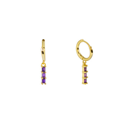 Claudia Gold Purple